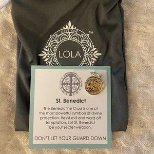 Lola and Company St. Benedict Charm
